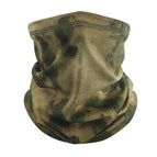 Green ruins (bird's eye scarf) / One size fits all
