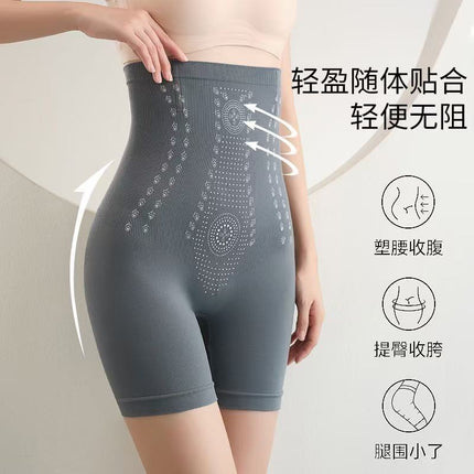 High-Waisted Postpartum Tummy Control Panties, Strong Tummy Control, Butt-Lifting Shaping Panties for Women, Plus Size, Flat-Leg Waist Trainer Shapewear, Non-Curling