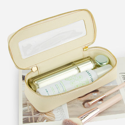 Small single custom high-level cosmetic brush storage box cross-border exquisite beauty storage bag portable texture cosmetic bag
