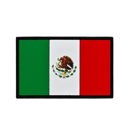 3D PVC Rubber Patch Velcro Badge Silicone National Flag Soft Glue Garment Accessories World Flags