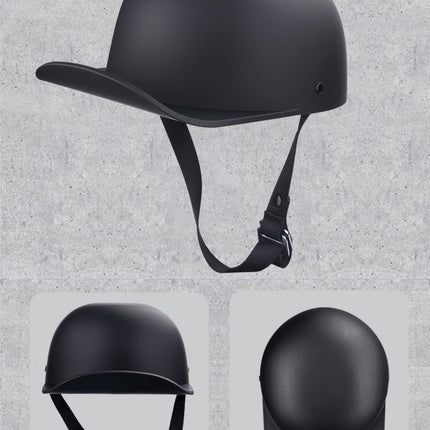 Source Factory Electric Vehicle Helmet Men's Motorcycle Helmet Summer Women's Electric Scooter Safety Helmet Riding Baseball Cap