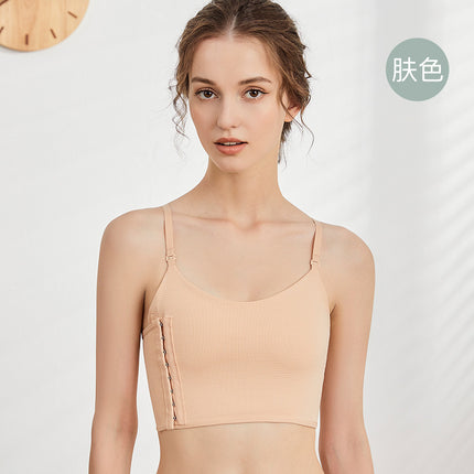 Jane Mani Big Chest Shown Small Sling Bracket Underwear Women's Super Flat Chest Shaping Women's Chest Wrap Vest Student Summer