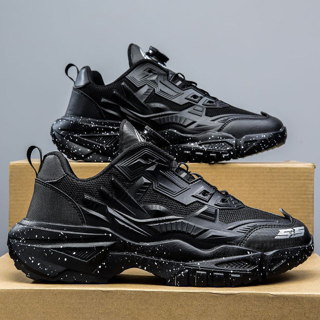 Sports Shoes Shoes Men's 2025 Autum Men's Thick-Soled Sports and Leisure Popular Trbottomy Brand Hong Kong Style Shoes
