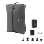 Gray windowless 17l enlarged + 1200 mah charging pump