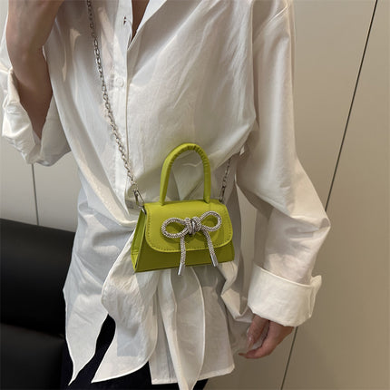 Mini Portable Small Square Bag, Casual and Simple Shoulder Bag, Fashionable 2025 New Style, Women's Commuter Crossbody Bag