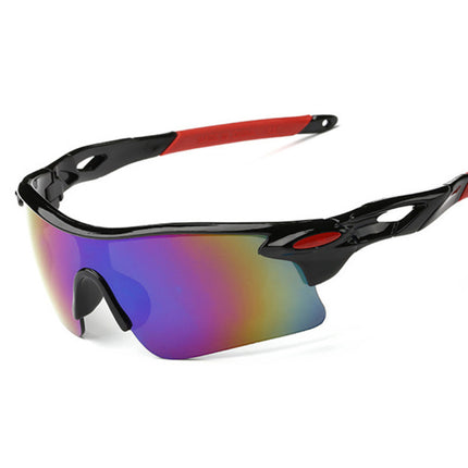 New riding sunglasses men and women fashion color film sunglasses lenses outdoor glasses factory direct 9181