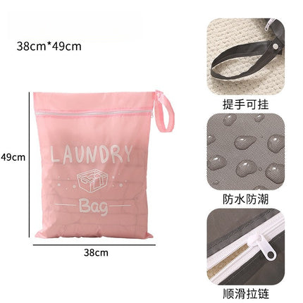 Cross-Border Storage Laundry Bag Waterproof Oxford Cloth Portable Travel Storage Bag Moving Drawstring Drawstring Dirty Clothes Bag