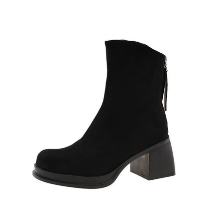 Western Cowboy Boots for Women 2025 New Autumn and Winter Pile Knight Trouser Boots Detachable Two-Wear Knee-Length Boots