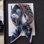 Rich jungle [100% mulberry silk]