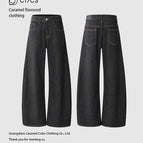 Denim black [unisex style/can be worn by men and women] / XS