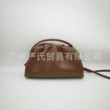 2022 New Cloud Bag Cross-border Women's Bag Pleated Dumpling Bag Autumn and Winter Fashion Shoulder Crossbody Bag Handbag Women's Bag