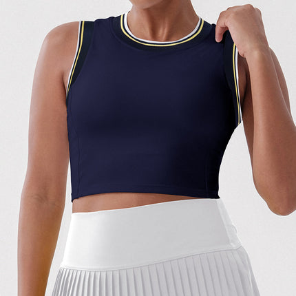 European-style Pleated Skirt Yoga High Waist Anti-glare Tennis Suit suit Breathable Badminton Golf Skirt for Women