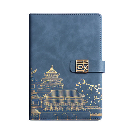 A5 Notebook Custom Cultural and Creative Gift Box Set Chinese Style Notebook Meeting Notes National Trend Cultural and Creative