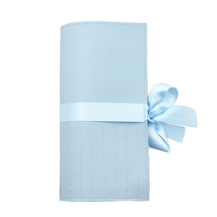 Cosmetic brush suit portable brush bag snap bag envelope bag mini bag green cloud blue bridge first bag wholesale