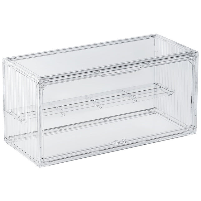 Blind Box Storage Display Box Bubble Mart Labubu Figure Storage Desktop Dust-Proof Transparent Acrylic Display Cabinet