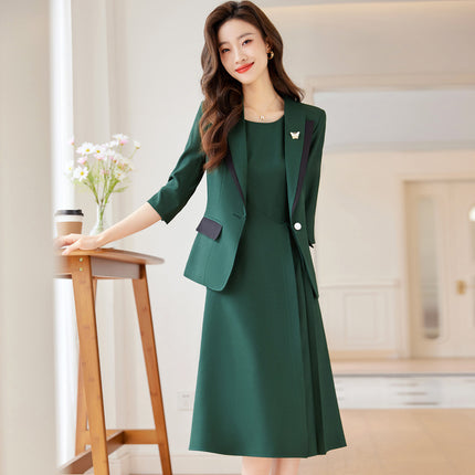 Suit suit Women's Spring 2023 New Stylish Fashionable Elegant Socialite High-end High-end dress Two-piece Set