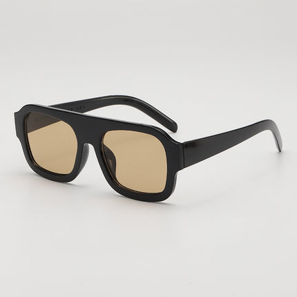New Vintage Personalized Box Ocean Trendy Sunglasses Outdoor Travel Fashion Wear UV-resistant Sunglasses