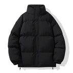 1266 solid color cotton clothing-black / L