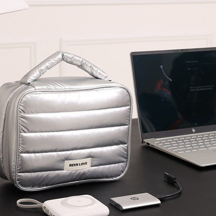 Xinghui Portable Storage Bag Portable Cosmetic Bag Travel Down Storage Bag Large Capacity High Value Toiletry Bag