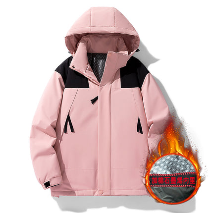 Outdoor Jacket Jacket for Men and Women Autumn and Winter Trendy Brand 2025 New Windproof and Waterproof Outdoor Mountaineering Jacket Plus