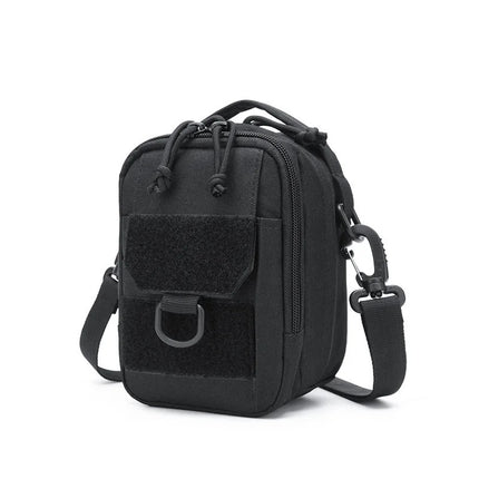 New Outdoor Crossbody Portable Shoulder Bag Multifunctional Portable Waist Bag Mobile Phone Card Bag Large Capacity Crossbody Bag