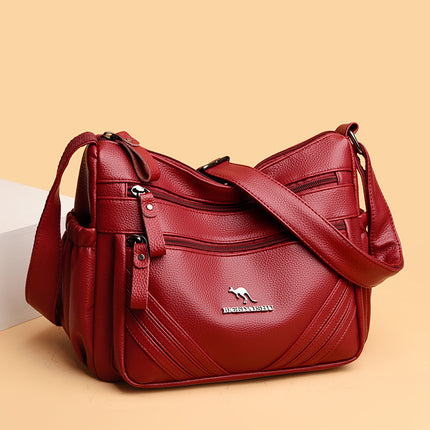 Women's Bag, Large Capacity Women's Bag, Middle-Aged Mother's Bag, 2026 New Model, Multi-Layer Versatile Shoulder Crossbody Bag, Dropshipping