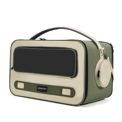 Portable Cat Bag for Outings, Portable Cross-Body Large-Capacity Bag for Cats, Ventilated, Breathable, Anti-Stress Dog Extra Large Pet Bag