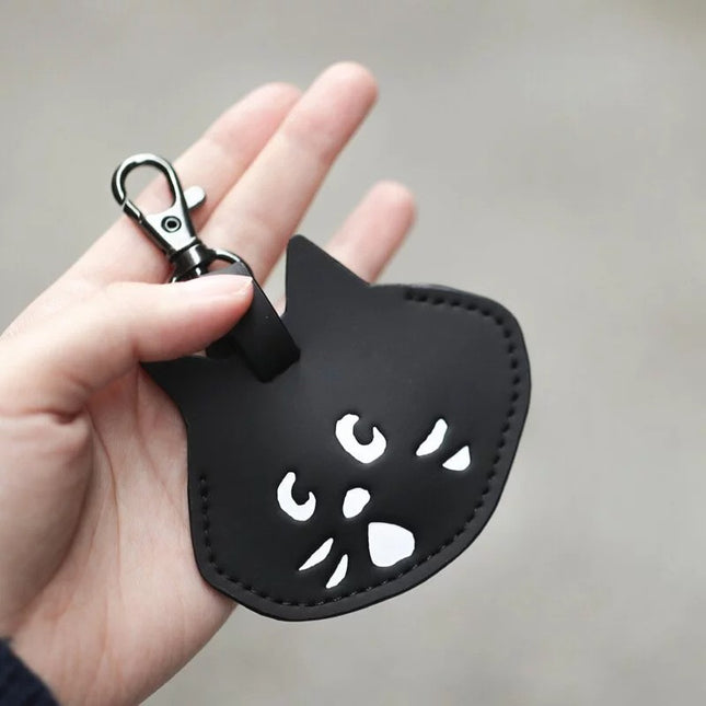 in stock NYA Surprise Cat Distinctive Creative Key Case Unisex Car Universal Key Case Cute Storage Bag Pendant