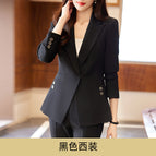 Black one-piece jacket / S