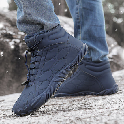New Outdoor Sports Cotton Shoes Men and Women fleece-lined Warm Boots Wear-resistant Non-slip Snow Boots Winter Thickened Lovers Shoes