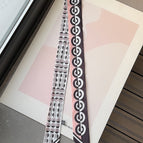 Black pink circle / 90cm