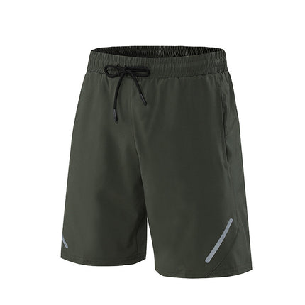 Men's Sports Casual Shorts Breathable Quick-Dry Loose Plus-Size Knee-Length Shorts Fitness Running Training Shorts Sports Trend