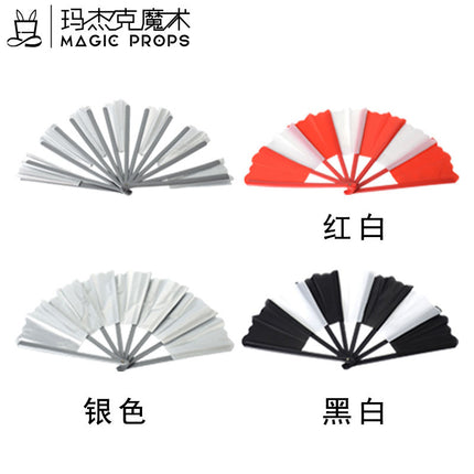 Broken fan restore toys become full magic fan snowflake paper easy to learn stage talent magic props show
