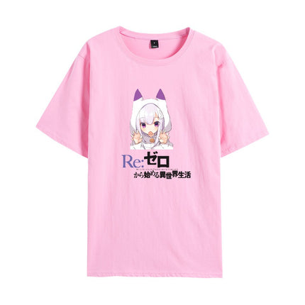 2023 new products start new life in different worlds short sleeve casual loose summer fashion women's T-shirt