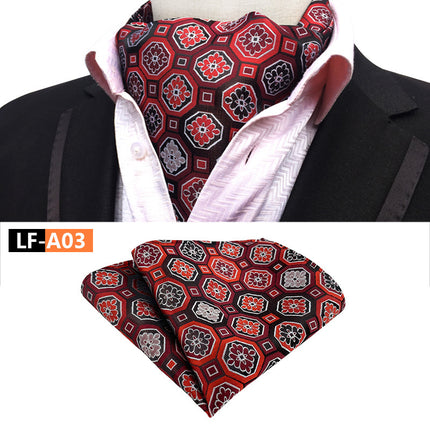 Source factory in stock wholesale generation of men's scarf scarf English style collar scarf shake fast and stable supply