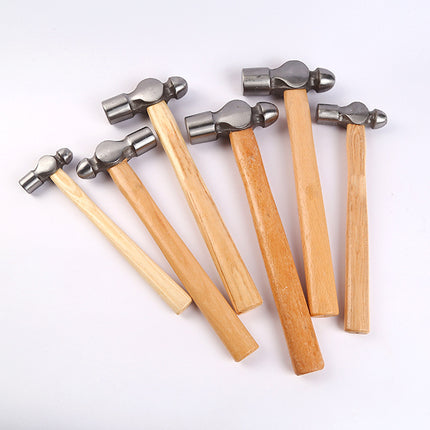 Wooden Handle Round Head Hammer, Iron Hammer, Small Hammer, Hand Hammer, Nipple Hammer, Hardware Tools, Installation Hammer, Wholesale Round Head Hammer