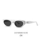 C4/all gray inner green-coated diaphragm, solid white frame [including mirror box]