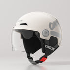 One size fits all / [a-zen1.0] ceramic white [hd short lens] + detachable ear protection