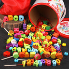 Vegetables and fruits 100 digital letters (barreled)