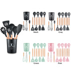 Wooden handle 12 piece set 750g / Random Color