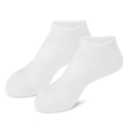 Long Tube Full-Foot Moisturizing Waterproof Anti-Cracking Silicone Socks for Men and Women, Foot Protectors, Heel Foot Mask, Moisturizing Foot Care