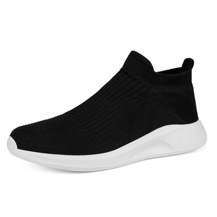 Spring and Summer New Slip-On Casual Shoes for Couples, Sports Lazy Mesh Shoes, Thick-Soled Simple Trendy Shoes