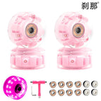 6 lights snow pollen light wheel (powder bearing) 4 + multi-function wrench