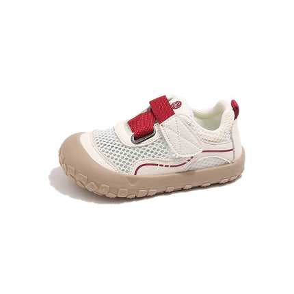 Children's sneaker 2025 Summer New Girls Biscuit Shoes Baby Board Shoes Soft Bottom Boys' Breathable Mesh Shoes Lightweight