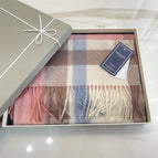 Blue powder + high-end gift box gift bag
