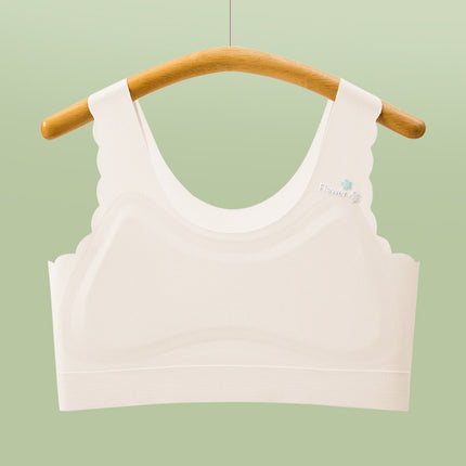 Girls' Intimates Development Period Junior High School Students High School Kidsren's Bra Students Seamless Summer Thin Vest