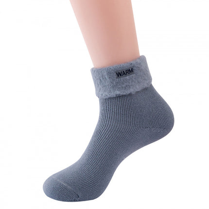 Women's Slippers Socks Winter Home Socks Brushed Plush Socks Warm Socks Warm Confinement Ski Socks Sailor Sleeping Socks