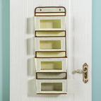 Light beige with transparent window four layers