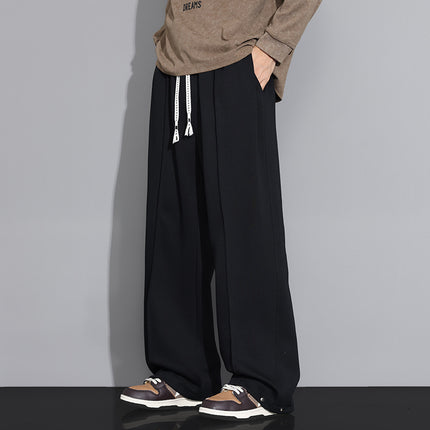 2025 New Casual Pants Men's Spring and Autum Loose Plus Size Youth Leggings Sports Pants Men's Autum