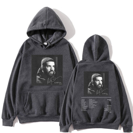 [Cross-Border Code] Rapper Drake Scorpion Music Album Print Hoodie